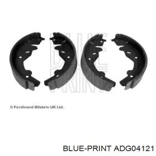 Задние барабанные колодки ADG04121 Blue Print