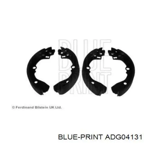 Задние барабанные колодки ADG04131 Blue Print