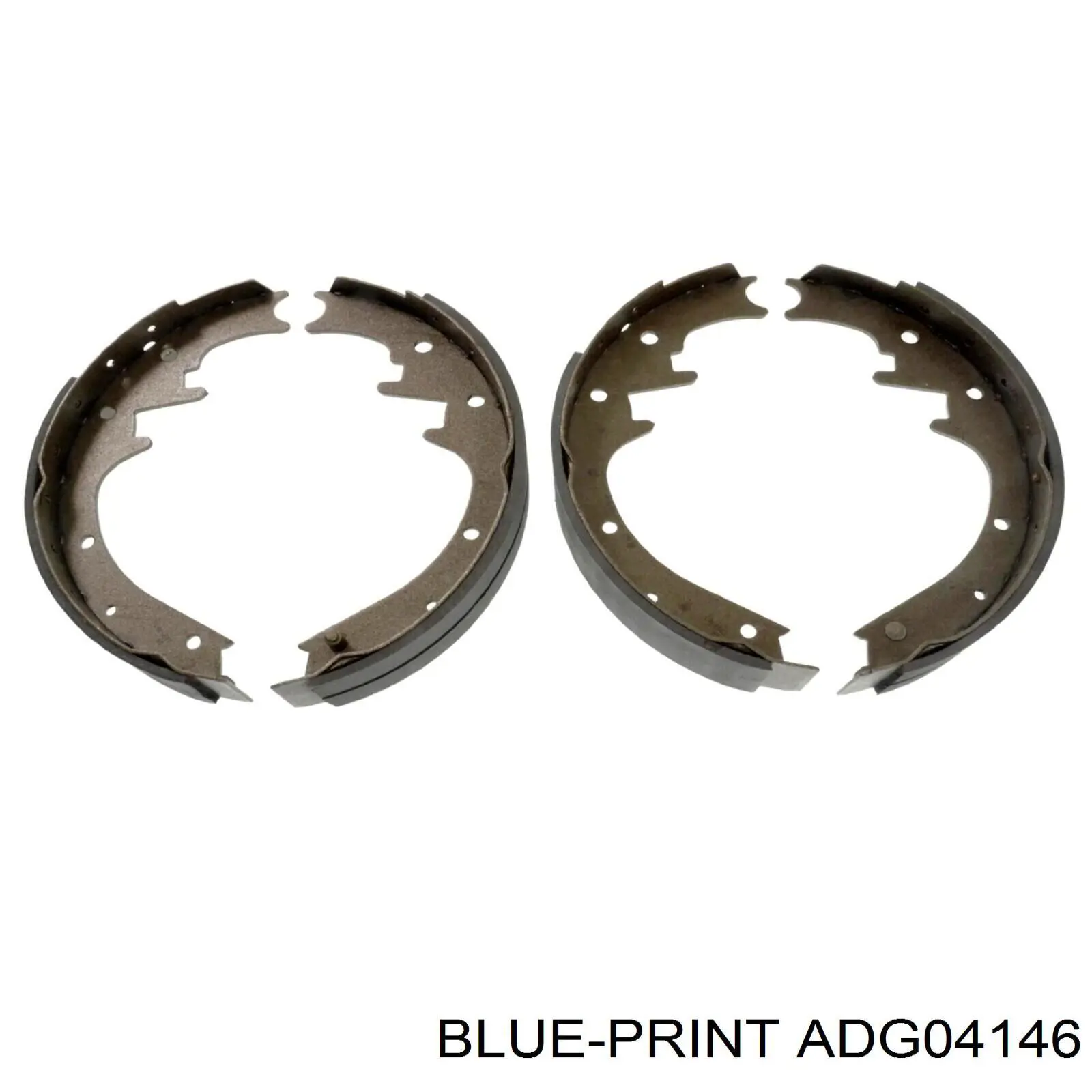 Задние барабанные колодки ADG04146 Blue Print