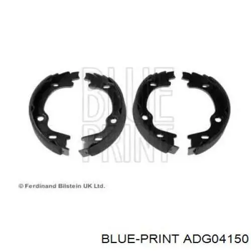 Колодки ручника ADG04150 Blue Print