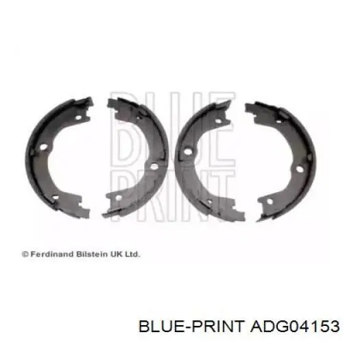 Колодки ручника ADG04153 Blue Print