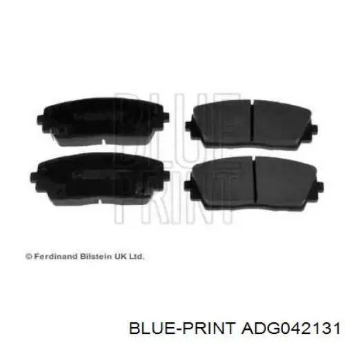 Передние тормозные колодки ADG042131 Blue Print