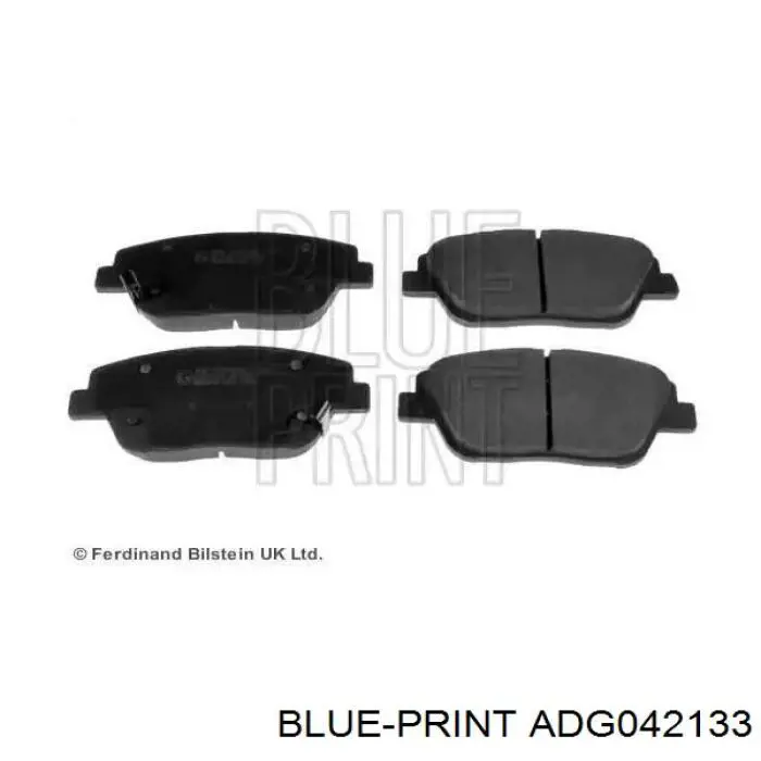 Колодки тормозные передние дисковые на Hyundai Azera  11