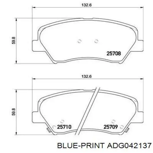 Колодки Hyundai/Kia S581013XA20 цена, от 26.35 USD