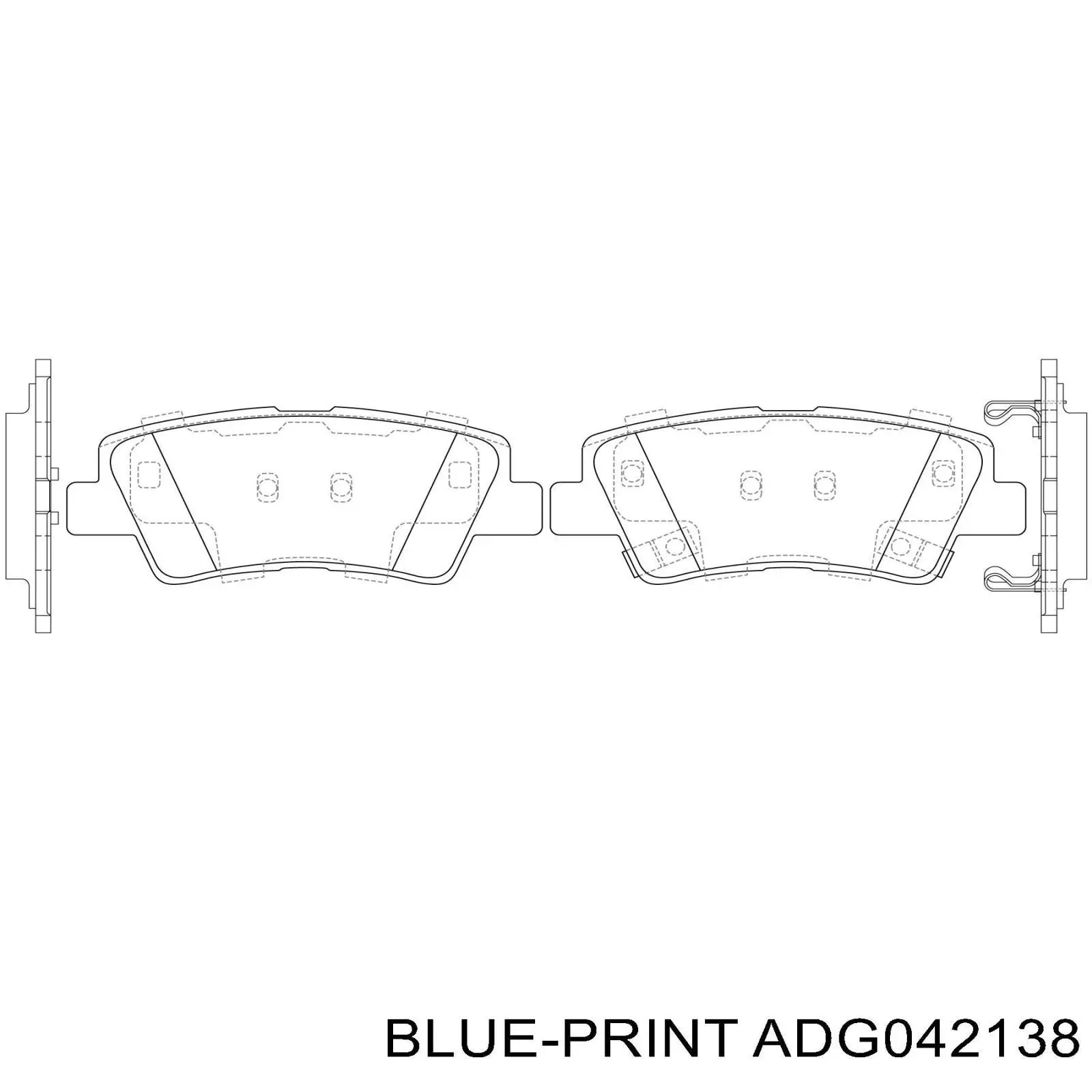 Колодки дисковые  Hyundai/Kia 58302C8A30 цена, от 19.50 USD