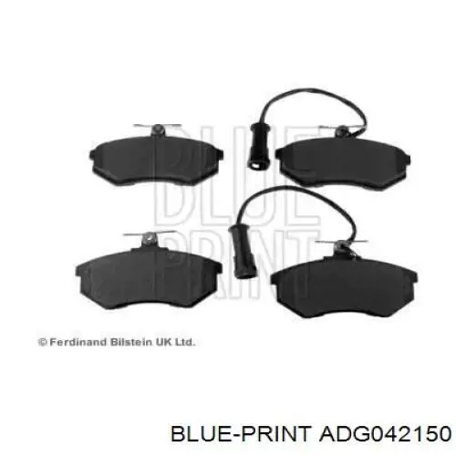 Pastillas de freno delanteras ADG042150 Blue Print