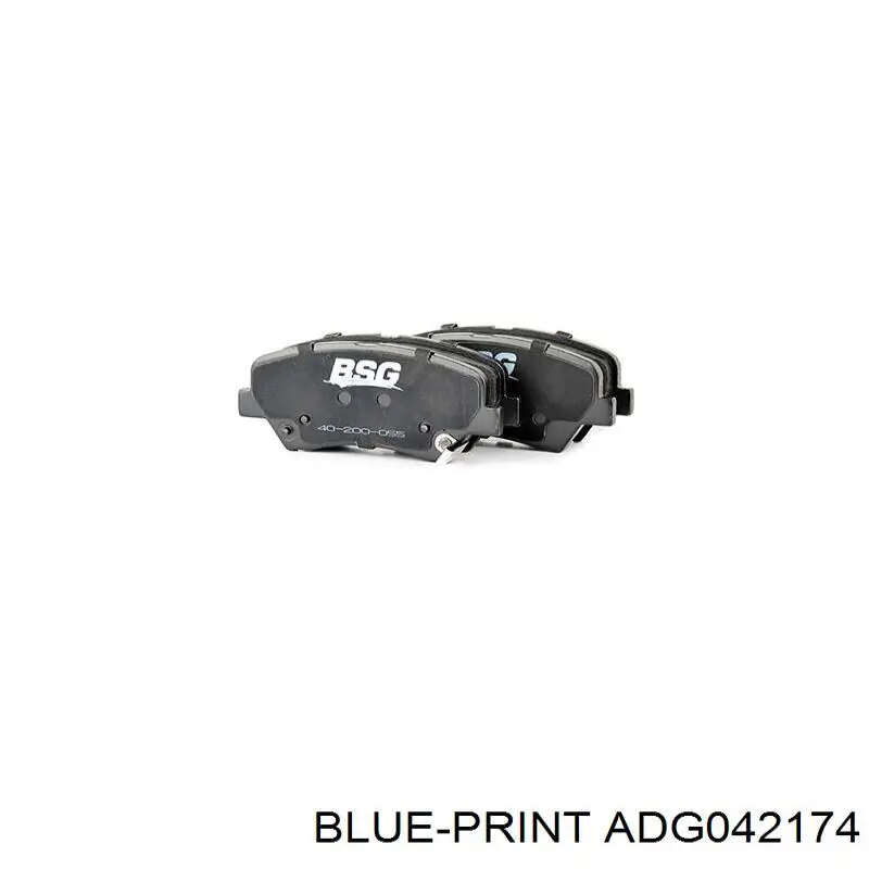 Тормозные колодки Denckermann B111548