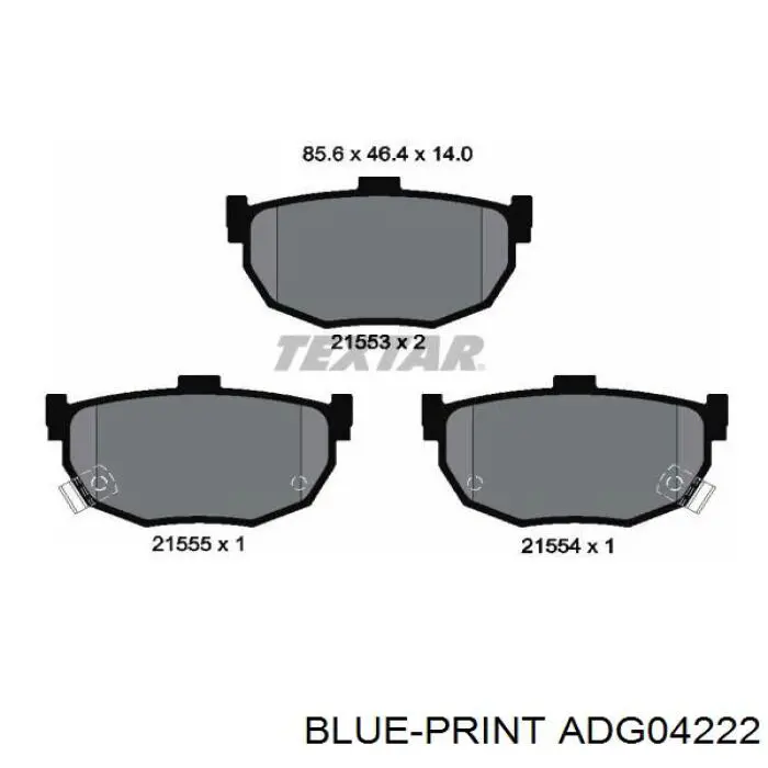 Купить 44060D3590 Hyundai/Kia Колодки тормозные задние, дисковые