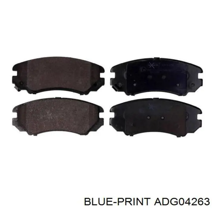 Купить ADG04263 Blue Print Колодки тормозные