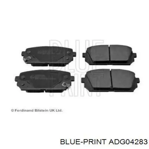 Задние тормозные колодки PKBE34 Parts-Mall