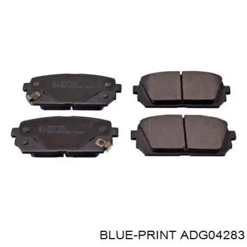 Купить 321723 Daco Колодки тормозные задние, дисковые