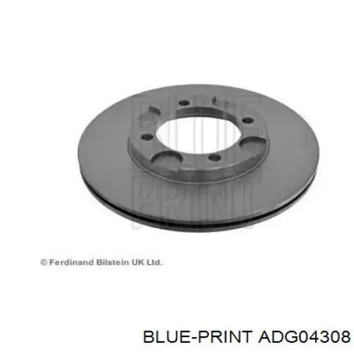 ADG04308 Blue Print диск тормозной передний