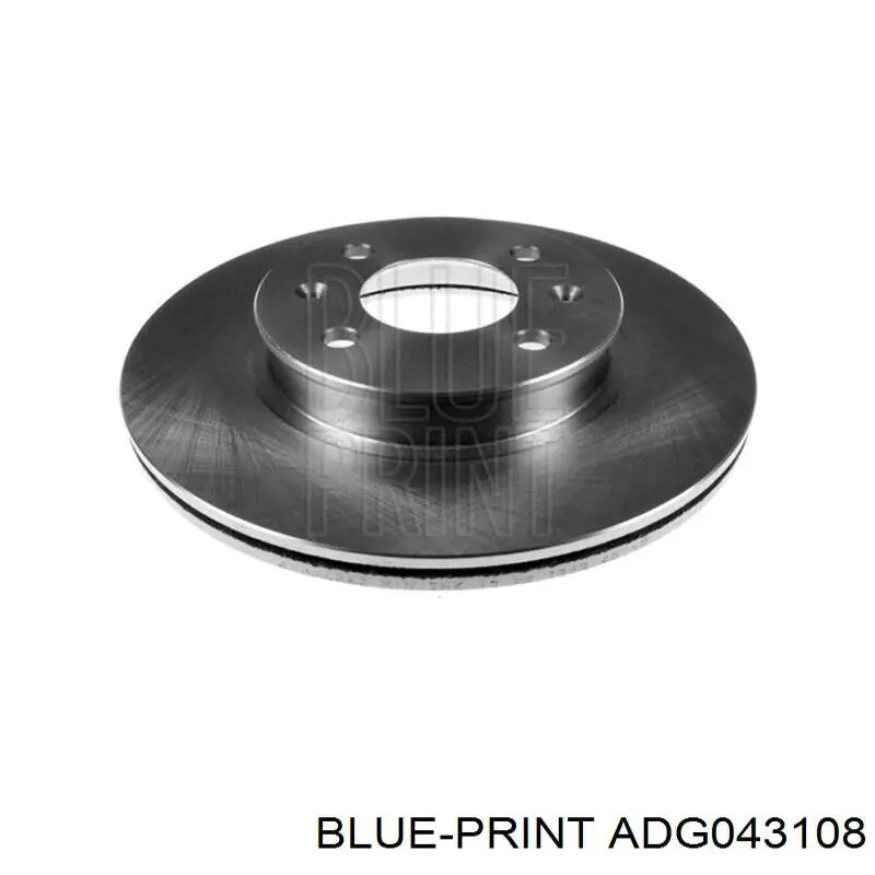Купить ADG043108 Blue Print Диск тормозной задний
