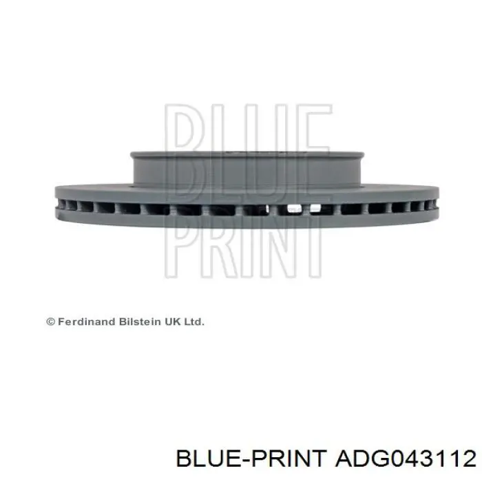 Передние тормозные диски BG4286 Delphi