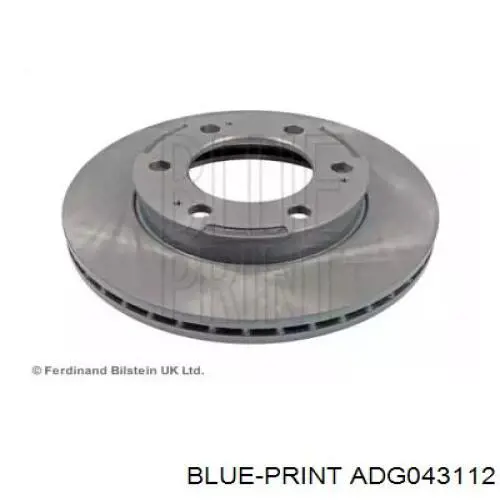 Передние тормозные диски ADG043112 Blue Print