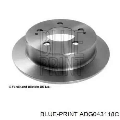 Тормозные диски ADG043118C Blue Print