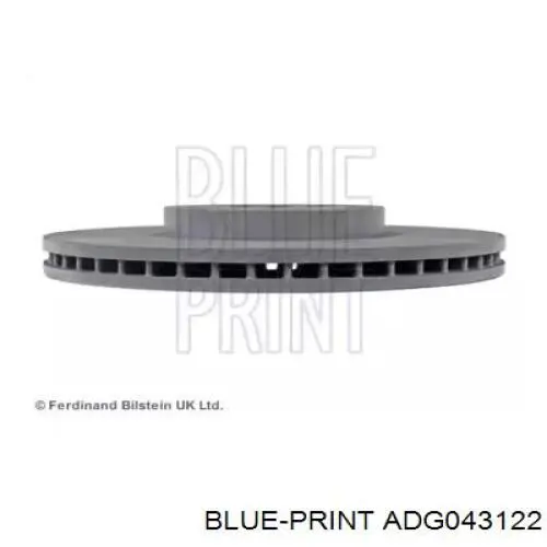 Freno de disco delantero ADG043122 Blue Print
