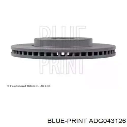 Тормоз дисковый передний Blue Print ADG043126 цена, от 58.08 USD