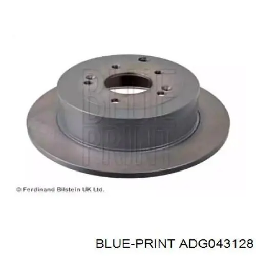 ADG043128 Blue Print диск тормозной задний