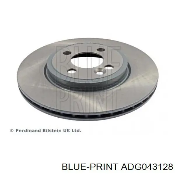 Купить ADG043128 Blue Print Диск тормозной задний
