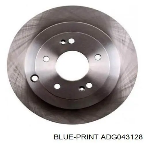 Тормозные диски ADG043128 Blue Print