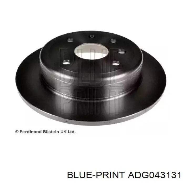 Тормозные диски ADG043131 Blue Print