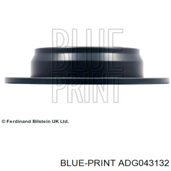 Тормозные диски ADG043132 Blue Print