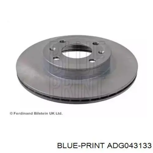 Передние тормозные диски ADG043133 Blue Print