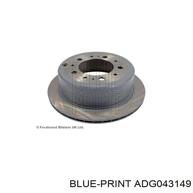 Тормоз дисковый передний Blue Print ADG043149 цена, от 36.92 USD