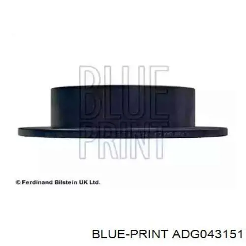 Купить ADG043151 Blue Print Диск тормозной задний