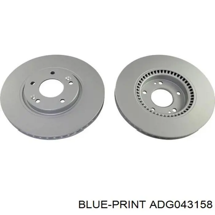 ADG043158 Blue Print Диск тормозной передний