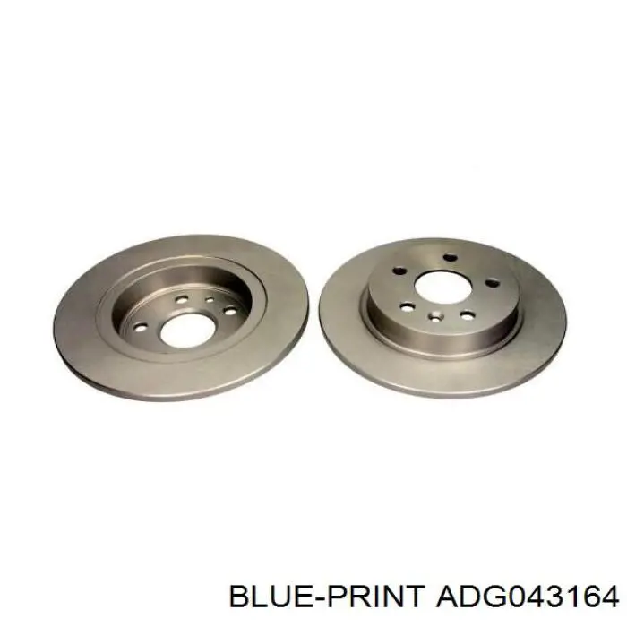 Задний дисковый тормоз Blue Print ADG043164