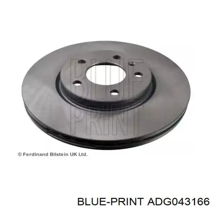 ADG043166 Blue Print disco do freio dianteiro