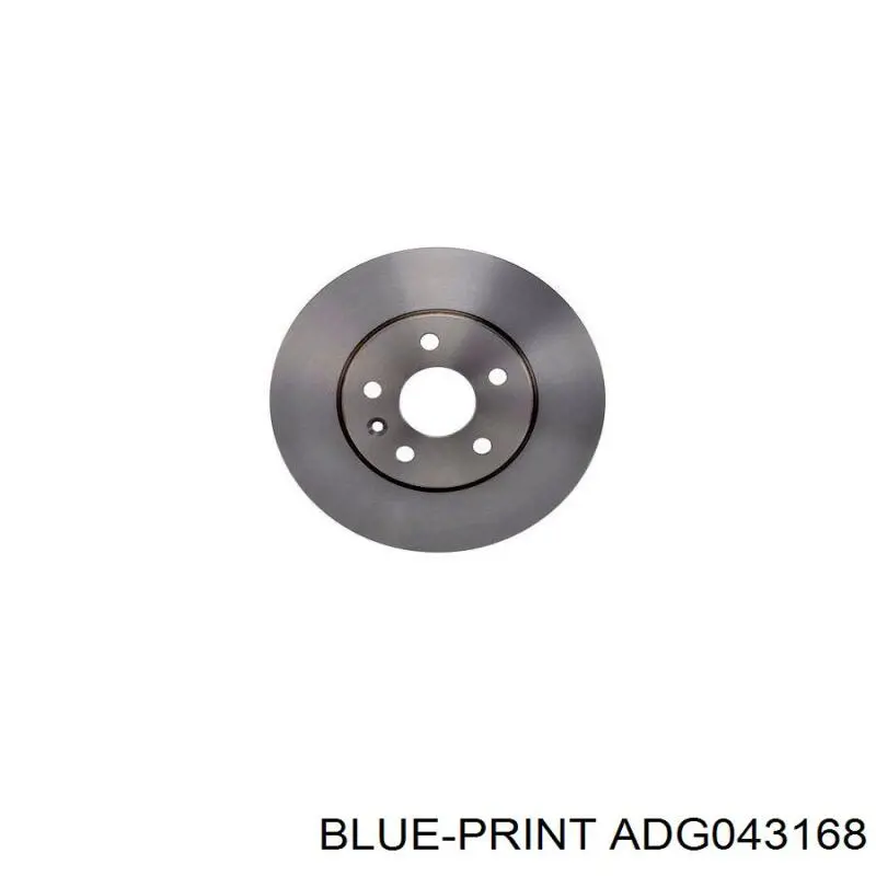 Передний тормозной диск Blue Print ADG043168