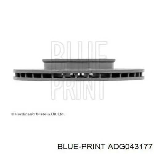 Передние тормозные диски ADG043177 Blue Print