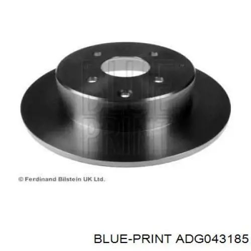 Тормозные диски ADG043185 Blue Print