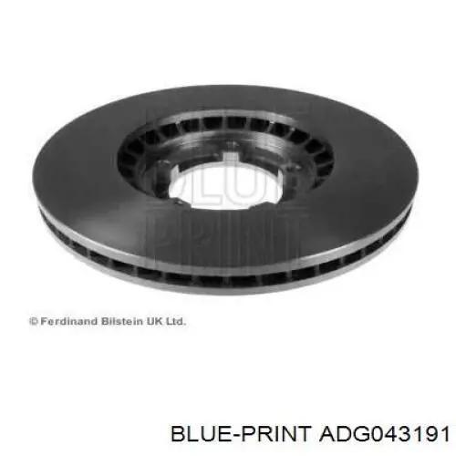 Freno de disco delantero ADG043191 Blue Print