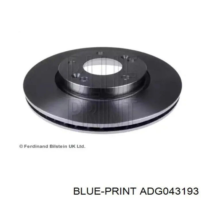 ADG043193 Blue Print передние тормозные диски