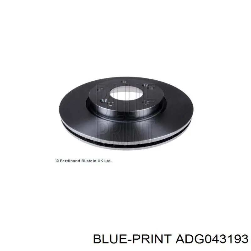 Купить ADG043193 Blue Print Ротор тормозной