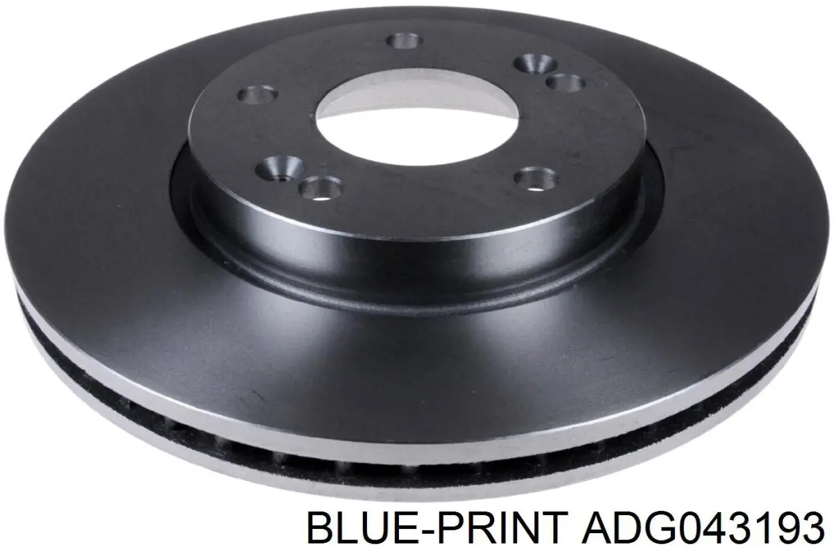 Передние тормозные диски ADG043193 Blue Print