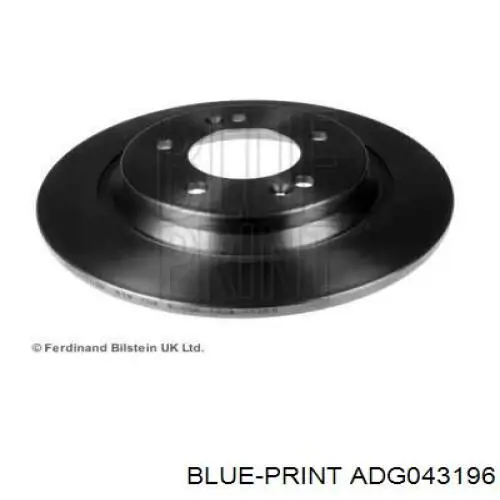 Купить ADG043196 Blue Print Диск тормозной задний