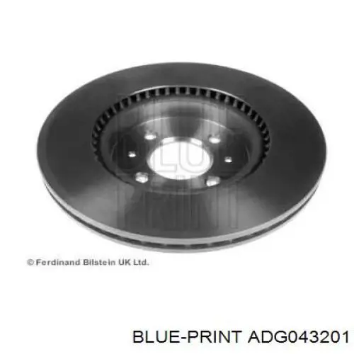 Freno de disco delantero ADG043201 Blue Print