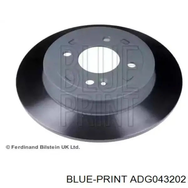 Тормозные диски ADG043202 Blue Print