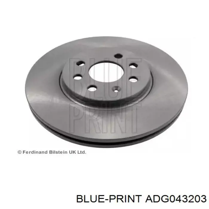 ADG043203 Blue Print передние тормозные диски