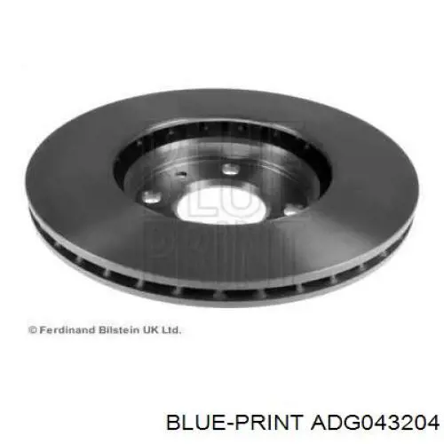 Freno de disco delantero ADG043204 Blue Print