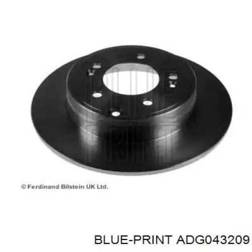 Купить ADG043209 Blue Print Диск тормозной задний