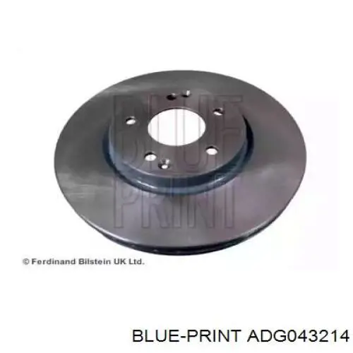 ADG043214 Blue Print disco do freio dianteiro