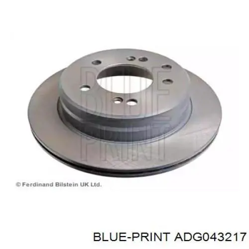 Тормозные диски ADG043217 Blue Print