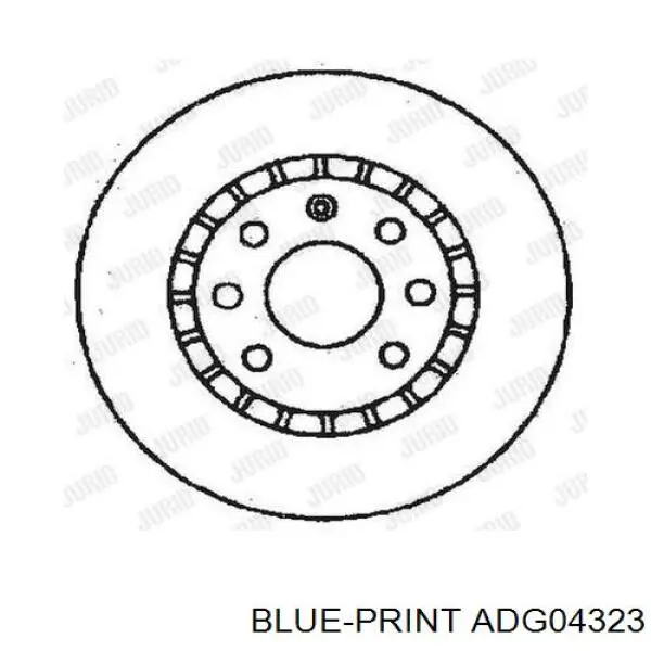 Передние тормозные диски 90468509 Opel