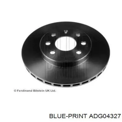 Передние тормозные диски ADG04327 Blue Print